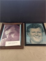 Ted Kennedy Framed Picture Lot