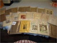 20 EARLY 1900'S SCHOOL BOOKLETS - SOME FROM