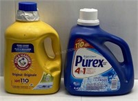 2Bottles of Purex/Arm&Hammer Laundry Detergent NEW