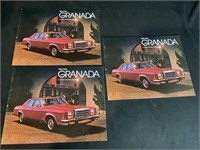 1980 Ford Granada Brochure Lot