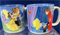 Walt Disney Coffee Mug 2  Auora  Beauty Beast