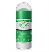 Yes to Cucumbers 2-in-1 Scrub & Cleanser Stick,