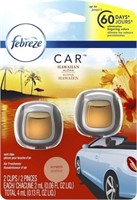 (2) 2-Pk Febreze Car Vent Clip Air Freshener,