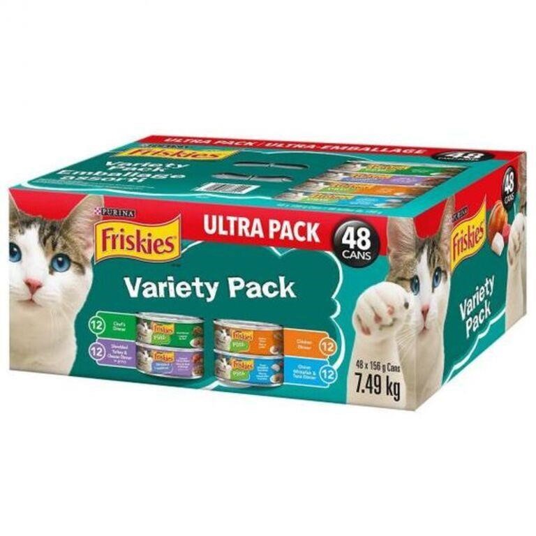 48-Pk Friskies Variety Cat Food, 156g