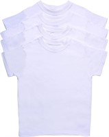 4Pcs Size Medium Hanes Boys Tagless Tshirts