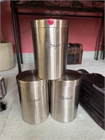 STEEL CANISTER SET