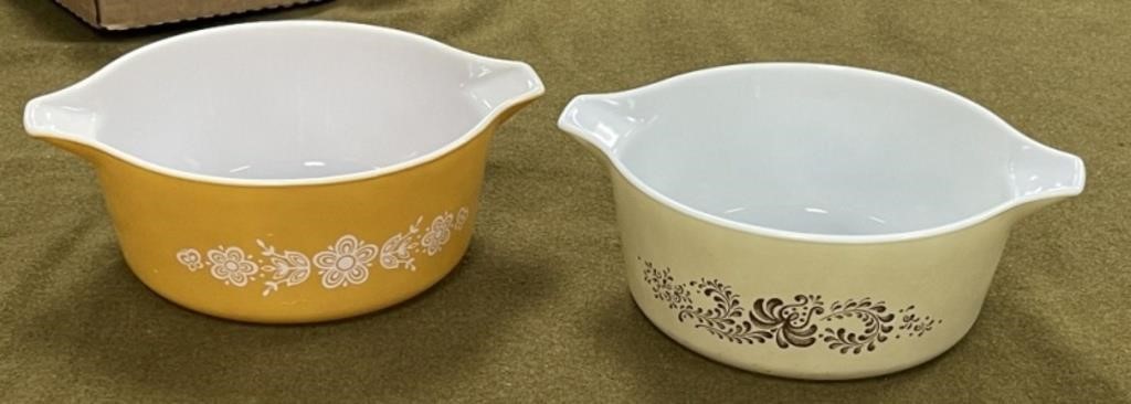 2 - Pyrex Dishes