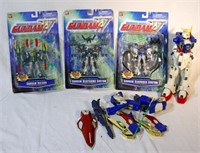 3 Gundams Figures Still in Packages +