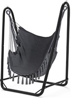 U-Shaped Hammock Chair with Stand  Rust-Resistant