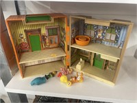 Vintage the muppets house playset