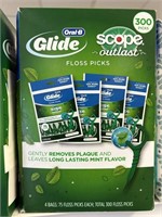 Oral B Glide floss picks 300ct