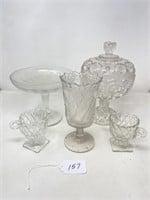 Flat of Assorted Glassware