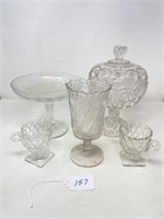 Flat of Assorted Glassware