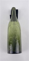 Antique Olive Green Bottle