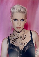 Autograph COA Pink Photo