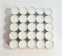 White Tealights Candle 50PCS