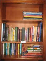Three Shelves of Books