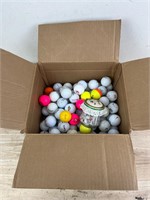 Lot of golf balls