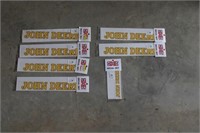 6 - New JD Decal Sets