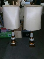 Pair of table lamps