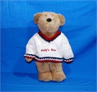 Fully Jointed Bear with Sweater