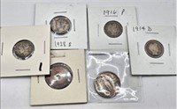 Coins- 1965 2 Cent, 1917 Standing Liberty Quarter