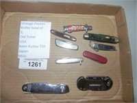 Pocket Knives - Keen Kutter 735, Old Timer & Other