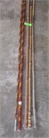 VINTAGE CANE FISHING POLES