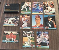 1991 Stadium Club Baseball 10 Card Memebers Only