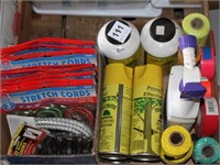 2 Box lots-NEW Bungee cords & Tree Wound care