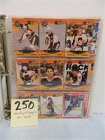 Album w/ 90+ Hockey & Olympics Cards