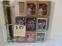 Album w/ 100+ 1980's & 90's Baseball Cards -