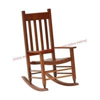 Style Selections Wood Frame Rocking Chair
