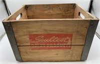 Wooden Sealtest Dairy Products Box
