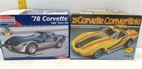 1975-1978 CORVETTE PLASIC MODELS