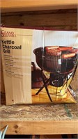 Grand Gourmet Kettle Charcoal Grill Damaged Box
