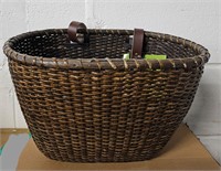 $60 Large Wicker Bicycle Basket