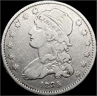 1835 Capped Bust Quarter LIGHTLY CIRCULATED