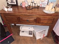 BEAUTIFUL WOOD SOFA TABLE