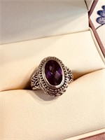 Estate Collection Amethyst Ring  untested