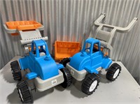 Lot Of Toy Trucks, Multicolor