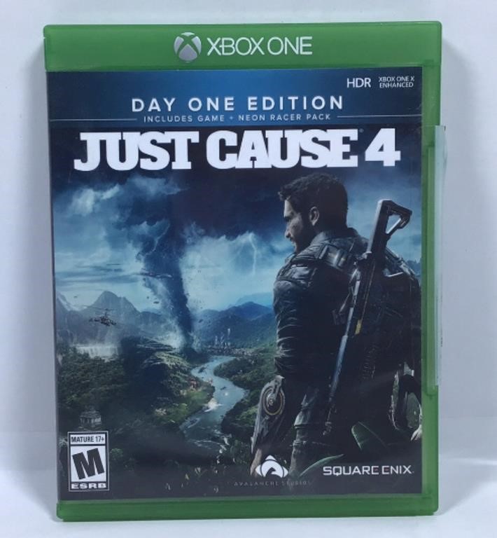 New Open Box XBOX One Just Cause 4 Game