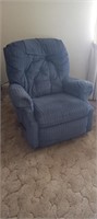 Blue La Z Boy Recliner