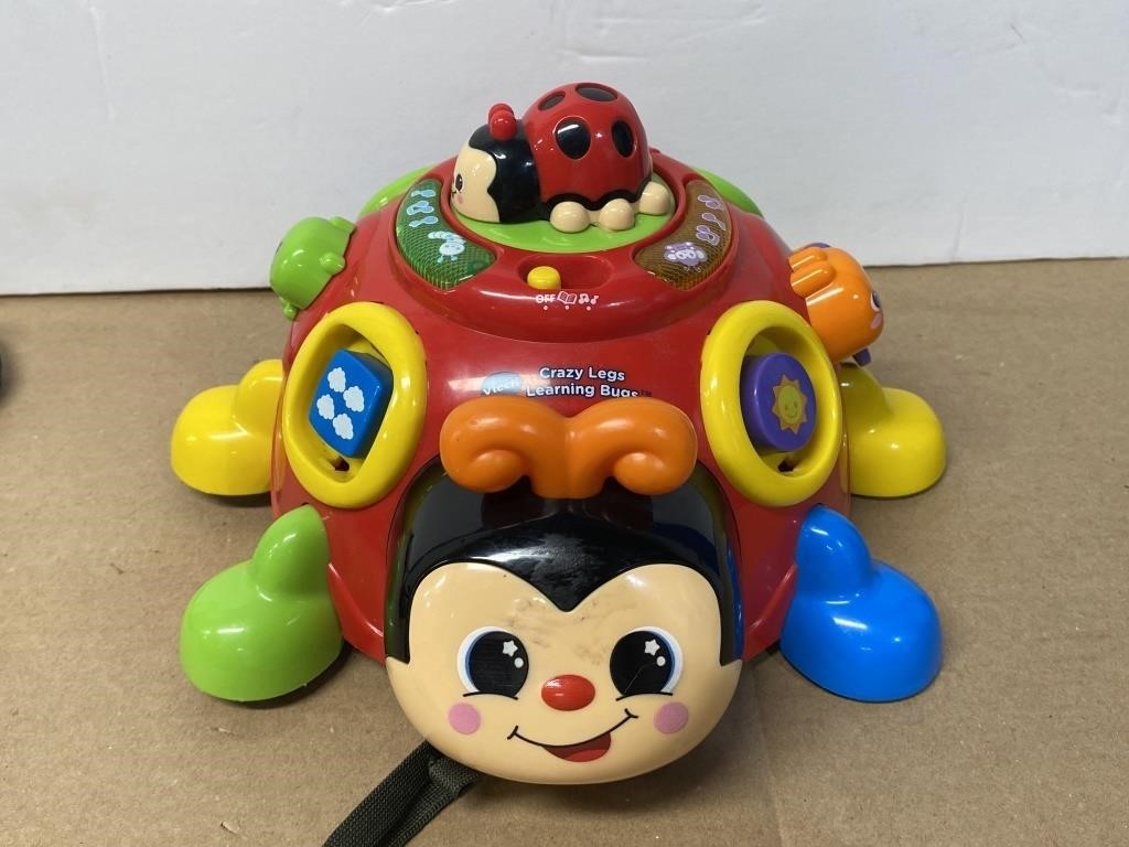 VTech Crazy Legs Learning Lady Bug Pull Toy