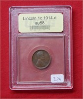 1914 D Lincoln Wheat Cent    ***