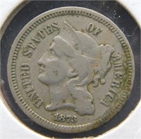 1873 3 Cent Nickel.