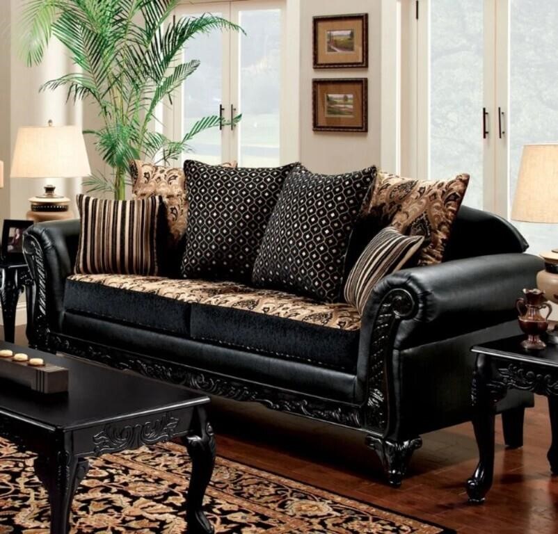 NEW * Amanda-Lee Sofa  IDF-7505N-SF