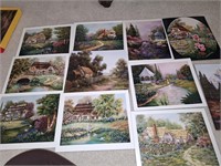 11 PC 8X10 PRINTS BY VIOLET SCHWENIG