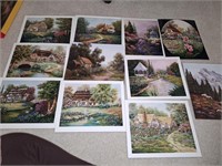 11 PC 8X10 PRINTS BY VIOLET SCHWENIG