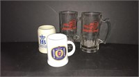 Lot of interesting beer mugs